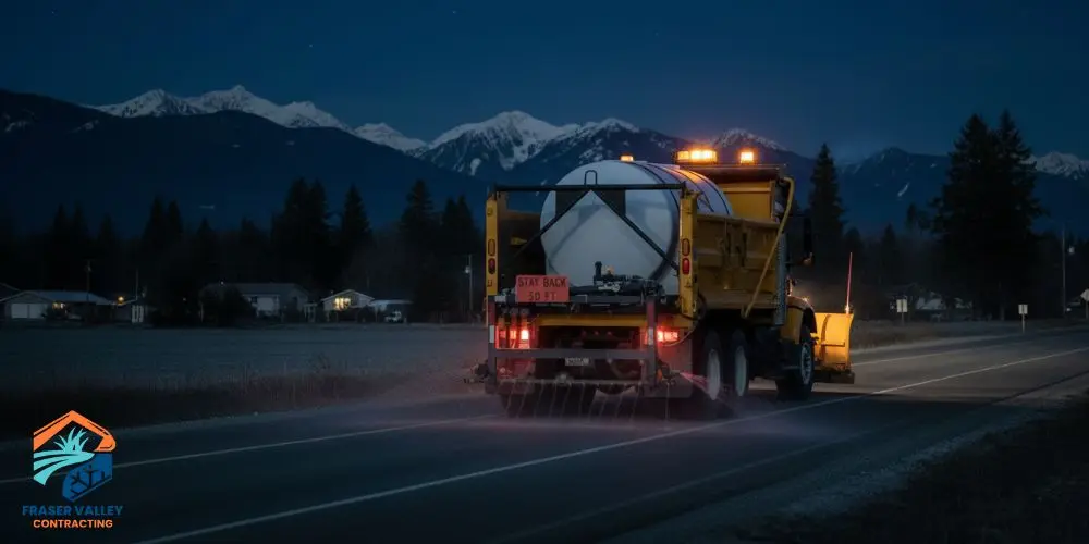 How Brine Treatments Improve Winter Safety and Reduce Salt Use in Chilliwack
