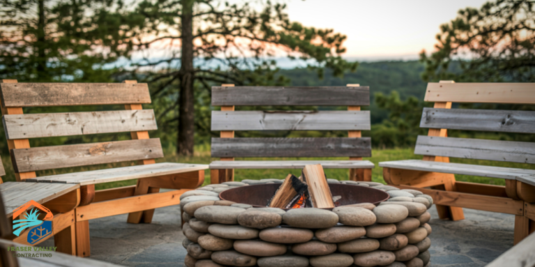 Outdoor Fire Pit Installation